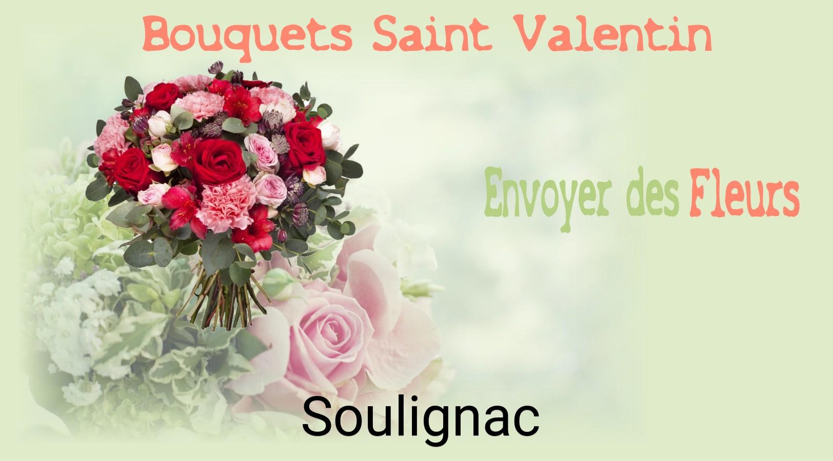 Roses de Saint-Valentin livrées à Soulignac
